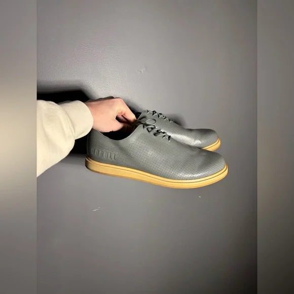 NOBULL Leather Oxford Dress Shoes Mens Size 11 - Picture 2 of 7